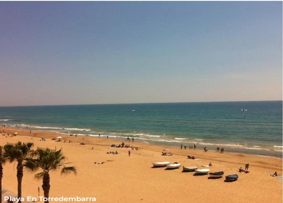Вилла Fantastica Casa Con Piscina Y Playa ,Torredembarra-Tarragona Pobla de Montornes Экстерьер фото