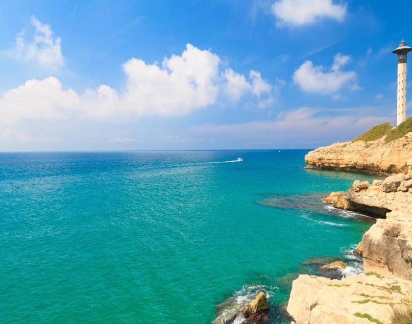 Вилла Fantastica Casa Con Piscina Y Playa ,Torredembarra-Tarragona Pobla de Montornes Экстерьер фото